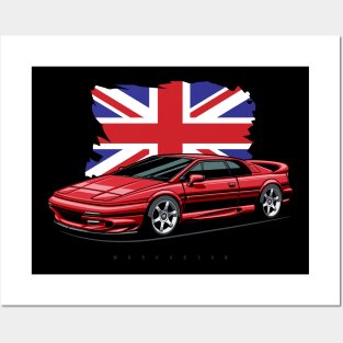 British supercar Posters and Art